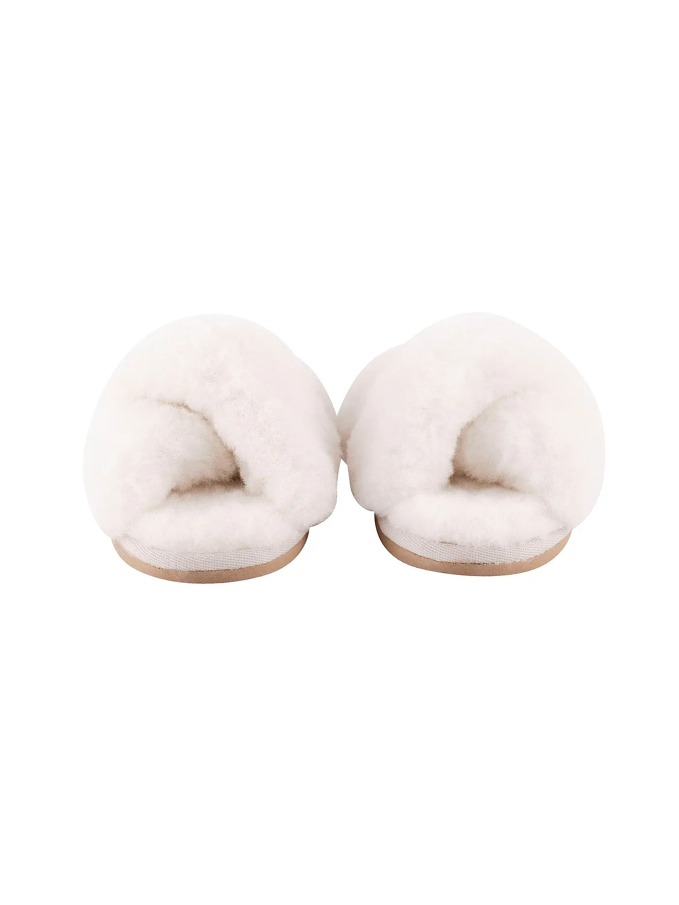 SHEPHERD OF SWEDEN | Hausschuhe - Pantoletten LOVISA | creme